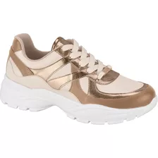 Zapatilla Mujer Vizzano Pelica Metalizado