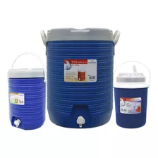 Hielera Termo Set 3 Pz Con Dispensador Igloo Uso Rudo G