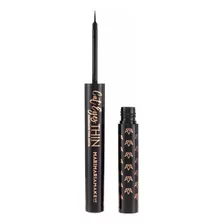 Delineador Líquido Cat Eyes Thin Spot Mari Maria Makeup Cor Preto Efeito Mate