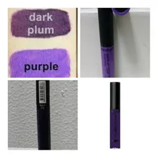 Labial Líquido Mate Nabi Tonos Morados (purple Y Dark Plum)