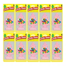 10 Aromatizantes Little Trees Carro Casa Bubble Gum Chiclete