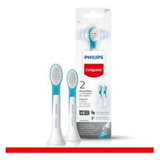 Refil Para Escova Elétrica Infantil Sonicpro Com 2 Unid Philips Colgate