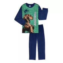 Pijama Infantil Jurassic Parque Original Importado Flanela