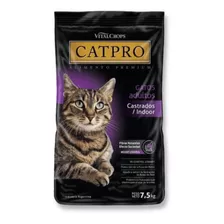 Alimento Premium Catpro Indoor Gato Adulto Castrado 7,5 Kg