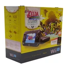 Caixa Vazia Nintendo Wii U Zelda De Madeira Mdf