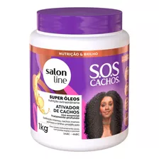 Ativador De Cachos Super Óleos S.o.s Nutrição Salon Line 1kg