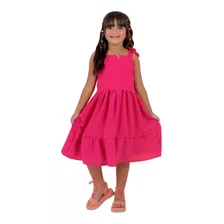 Vestido Infantil Juvenil Menina Festa Moda Evangelica Midi