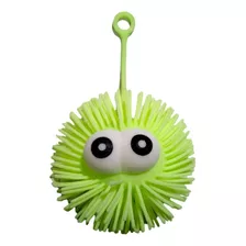 Monstruo Con Flecos Apretable Squishy Con Luz Antiestrés