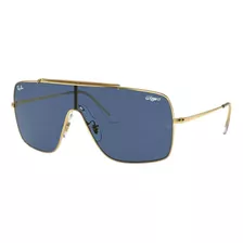 Anteojos De Sol Ray-ban Wings Ii Standard Rb3697 Azul