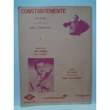 Partitura Acordeon Constantemente Abel Ferreir M Mascarenhas