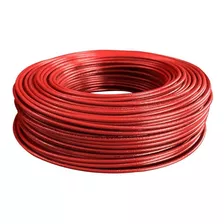 Cable Thhn 10 Awg Rojo Rollo 100metros Certificado