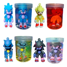 Pote De Slime X3 Sonic Masa Elástica Juguete Regalo Niño 