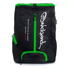 Mochila Quicksand Backpack Original - Preto/verde
