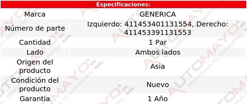 (2) Bisagras Cofre Generica Tl Acura 04-08 Foto 2