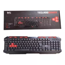 Teclado Gamer Max Mídia Para Computador E Notebook