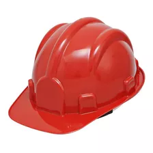 Capacete De Proteção Beryl Aba Frontal Delta Plus Ca 29792 Cor Vermelho