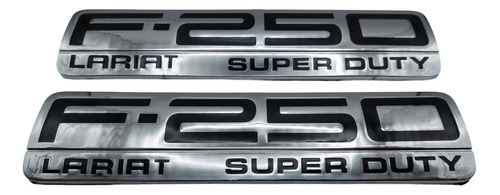 Emblemas Ford F250 Lariat Super Duty Laterales  Foto 2