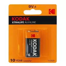 Bateria 9v Kodak Alcalina Larga Duración Original