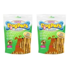 2 Dogpet´s Palito Sabor Frango Bolsa 500 Gr