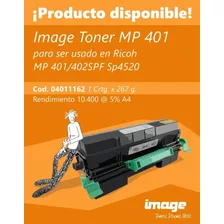 Cartucho De Toner Para Ricoh Mp401/mp402/sp4520