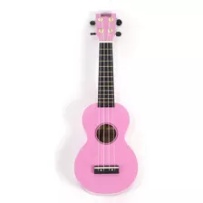 Ukulele Soprano Rosa Mahalo Acústico Serie Arco-iris - Mr1pk Cor Rosa