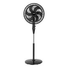 Ventilador De Pé Arno Vfc4 Turbo Preto Com 6 Pás De Plástico, 40 cm De Diâmetro 220 v