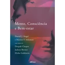 Mente, Consciencia E Bem-estar: Mente, Consciencia E Bem-estar, De Kafatos,menas. Editora Nversos, Capa Mole, Edição 1 Em Português, 2023