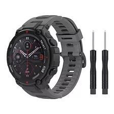 Malla Deportiva Para Huami Amazfit T-rex/t-rex Pro Darkgray 