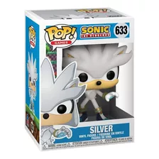 Funko Pop Sonic Silver 633 The Hedgehog Games Pop Original