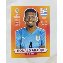 Figurita Ronald Araújo Uruguay Qatar 2022