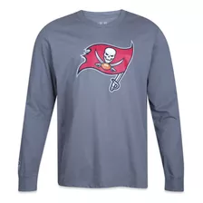 Camiseta New Era Manga Longa Nfl Tampa Bay Buccaneers Core