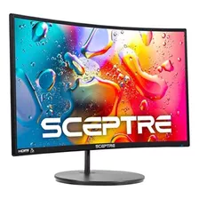 Sceptre Monitor Curvo Para Juegos De 24 Pulgadas 1080p R% Sr