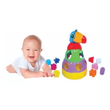 Kit 3 Brinquedos Educativo Para Bebê Mercotoys