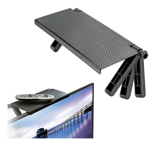 Estante Superior De Tv Ajustable Pantalla Estante Simple Pla