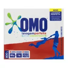 Detergente Em Pó Omo Lavagem Perfeita 800g