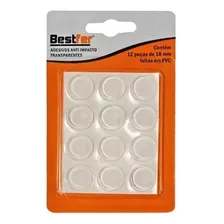 Bf Adesivo Anti Impacto Transp 12 Pcs 18mm 18g