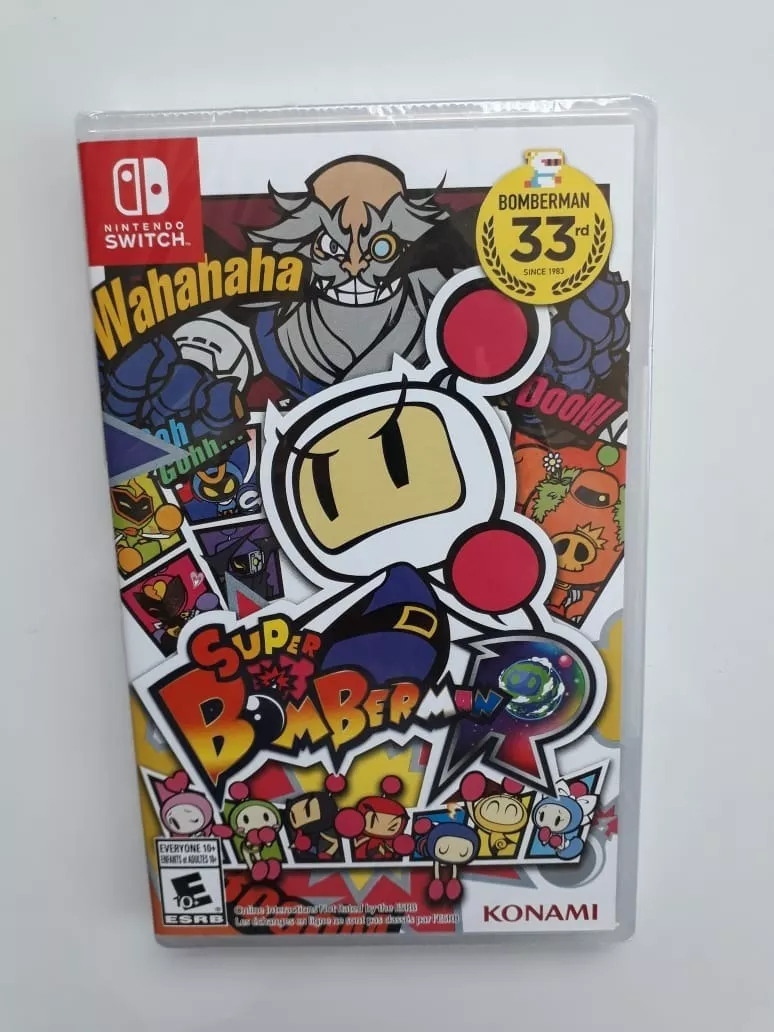 Super Bomberman R Para Nintendo Switch Nuevo Y Sellado