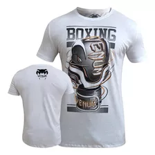 Camiseta Muay Thai 100% Algodão Artes Marciais Treino Boxing