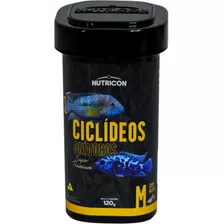 Alimento Ração P/ Peixes Nutricon Ciclideos Onivoros 120gr M