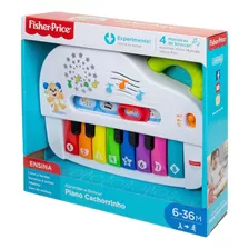 Brinquedo Piano Cachorrinho Com Luz E Som - Fisher Price