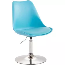 Silla Tulip Eames Giratoria Regulable Pc P - Alto Impacto