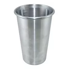 Vaso De Aluminio Charolado 400 Cc El Siglo Color Gris