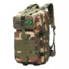 Mochila Tática Militar Impermeável Reforçada 40 L Com Brinde