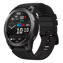 Reloj Deportivo Con Pulsera Inteligente Zeblaze Stratos 3 De Color De La Caja Negro