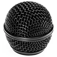 Globo Grade De Microfone Shure Lyco Kadosh Leson Behringer Cor Preto