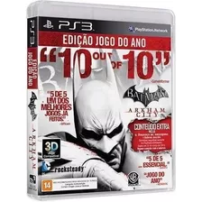 Batman Arkham City Ps3 Físico Edição 10 Anos