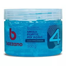 Gel Fixador Cabelo Condicionante Fator 4 Mega Bozzano 300g