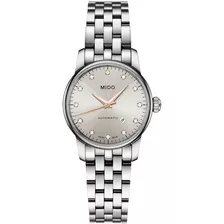 Relógio Mido Baroncelli 12 Diamantes Automático M7600.4.67.1