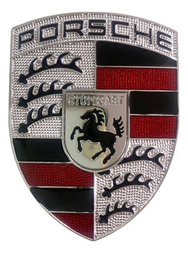 Emblema Porsche Metlico Foto 3