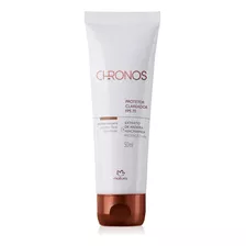 Natura Protetor Clareador Fps 70 Chronos Médio Escuro 50ml .